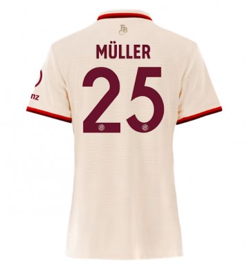 Bayern Munich Thomas Muller #25 Tredje Tröja Dam 2024-25 Kortärmad